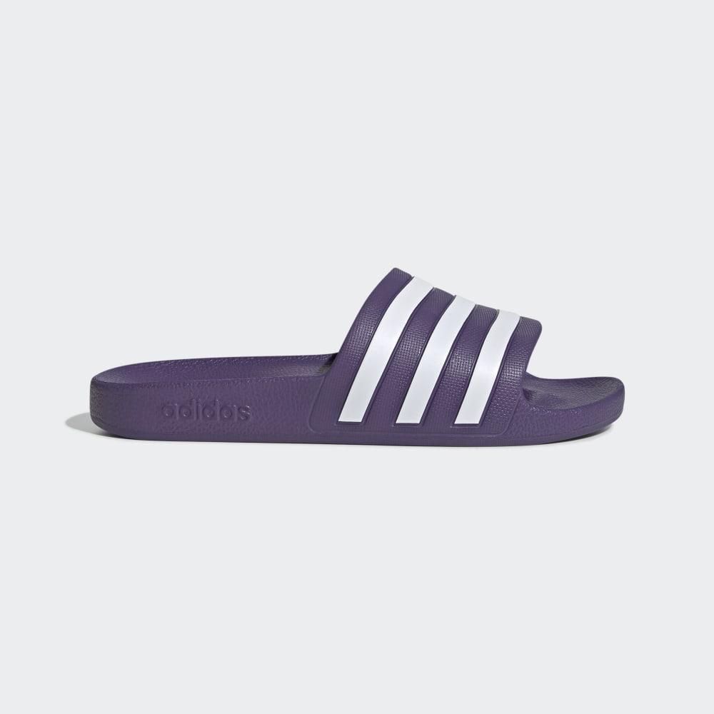 Papuci Adidas Adilette Aqua Dama Romania - Violet/Albi/Violet EG1604